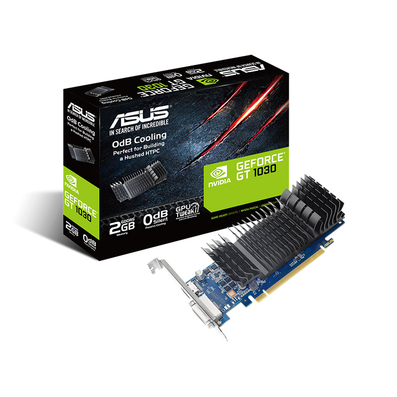 PLACA DE VIDEO ASUS NVIDIA GEFORCE GT 1030 LP 2GB GDDR5