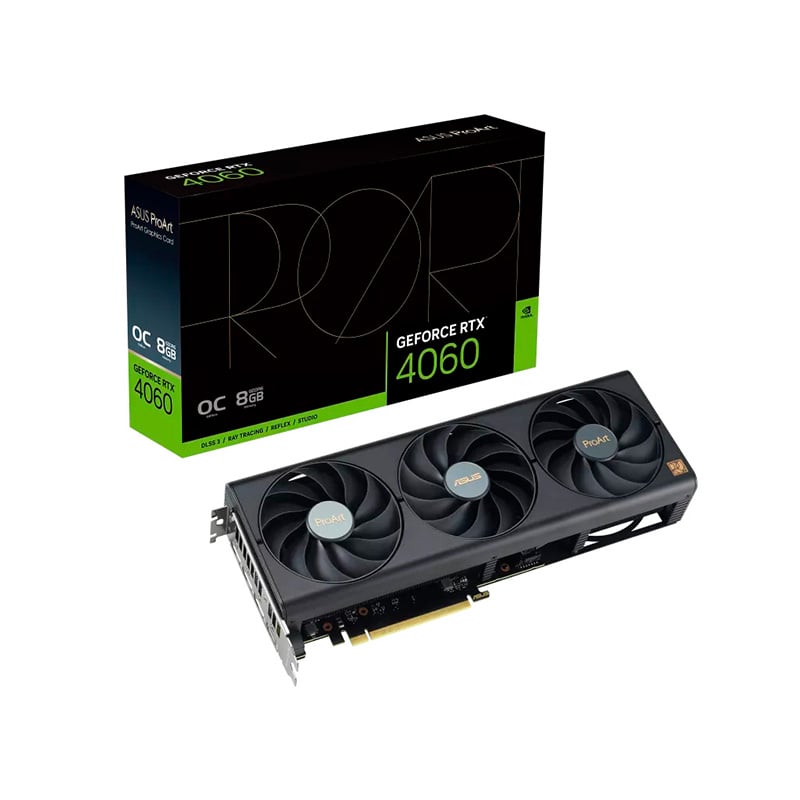 PLACA DE VIDEO ASUS NVIDIA GEFORCE RTX 4060 PROART 8GB GDDR6 OC