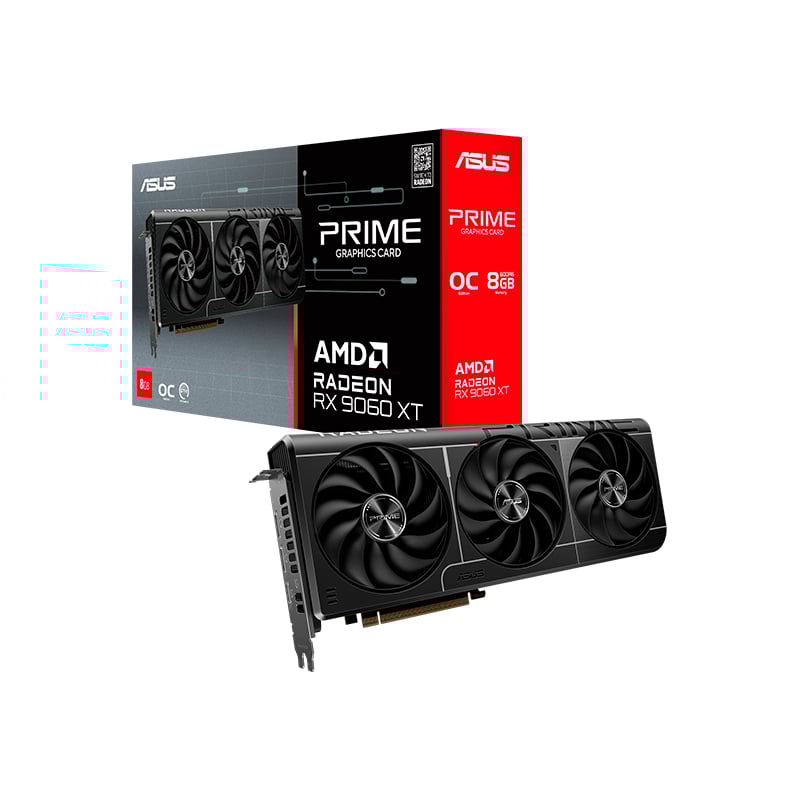PLACA DE VIDEO AMD RADEON ASUS PRIME RX 9060 XT 8GB OC GDDR6