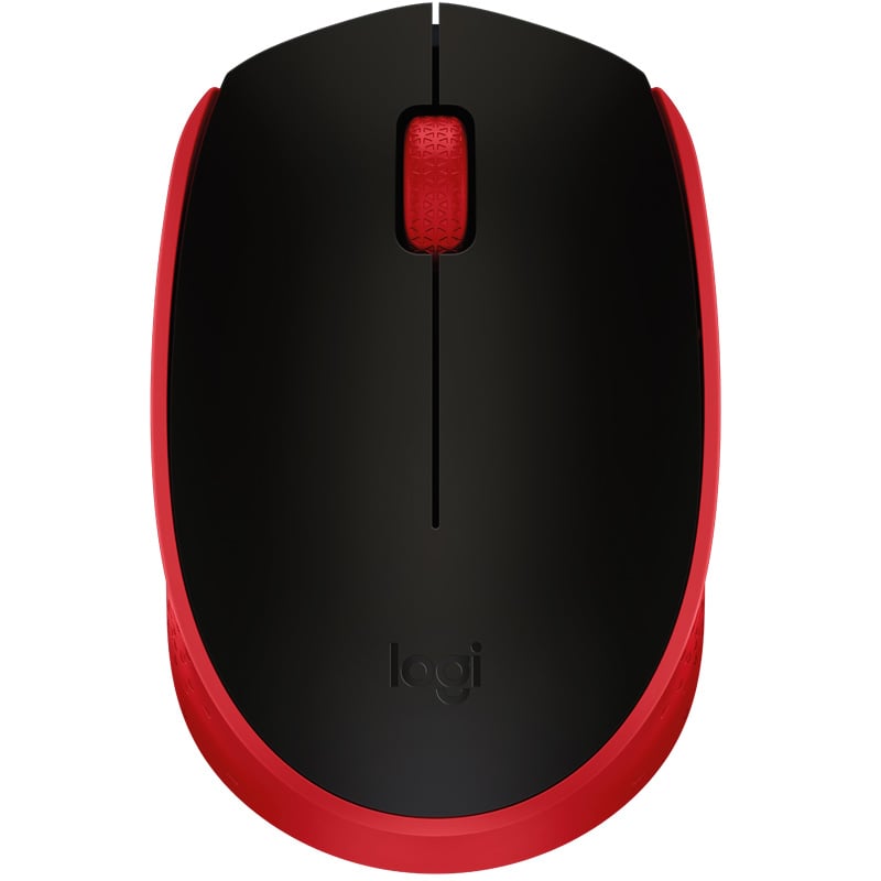 MOUSE LOGITECH M170 ROJO INALAMBRICO