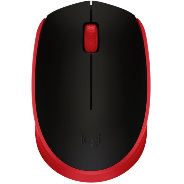 Mouse Logitech M170 Rojo Inalambrico