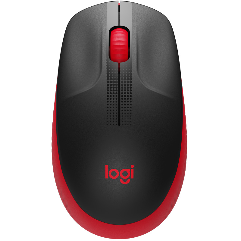MOUSE LOGITECH M190 INALAMBRICO ROJO