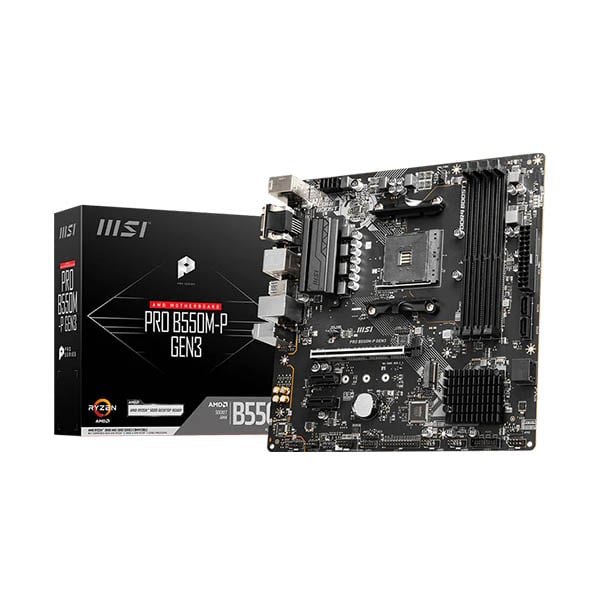 MOTHERBOARD MSI B550M-P PRO AM4