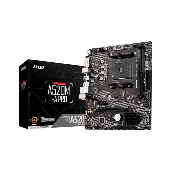 Motherboard Msi A520m a Pro Am4