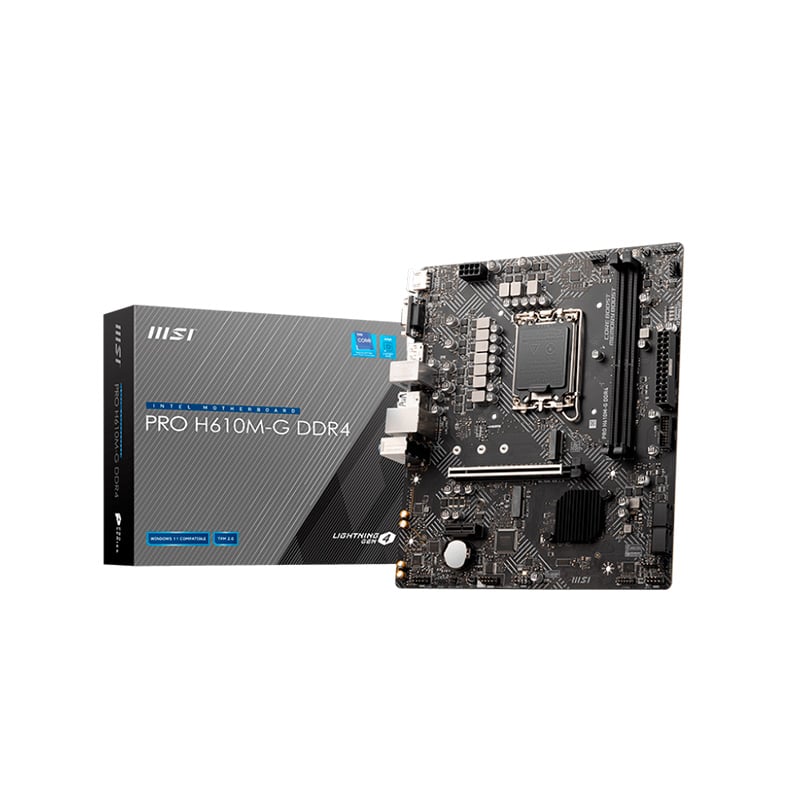 MOTHERBOARD MSI PRO H610M-G DDR4 S1700