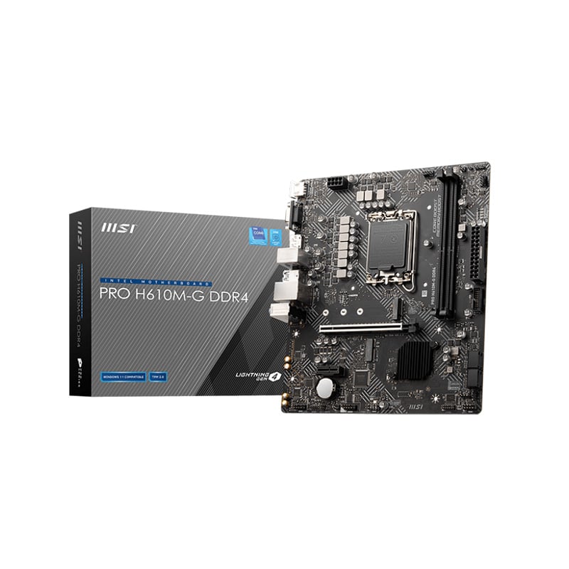 MOTHERBOARD MSI PRO H610M-G DDR5 S1700