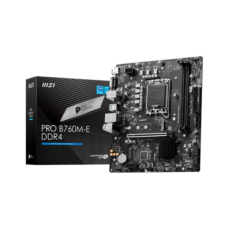 MOTHERBOARD MSI B760M-E PRO DDR4 1700