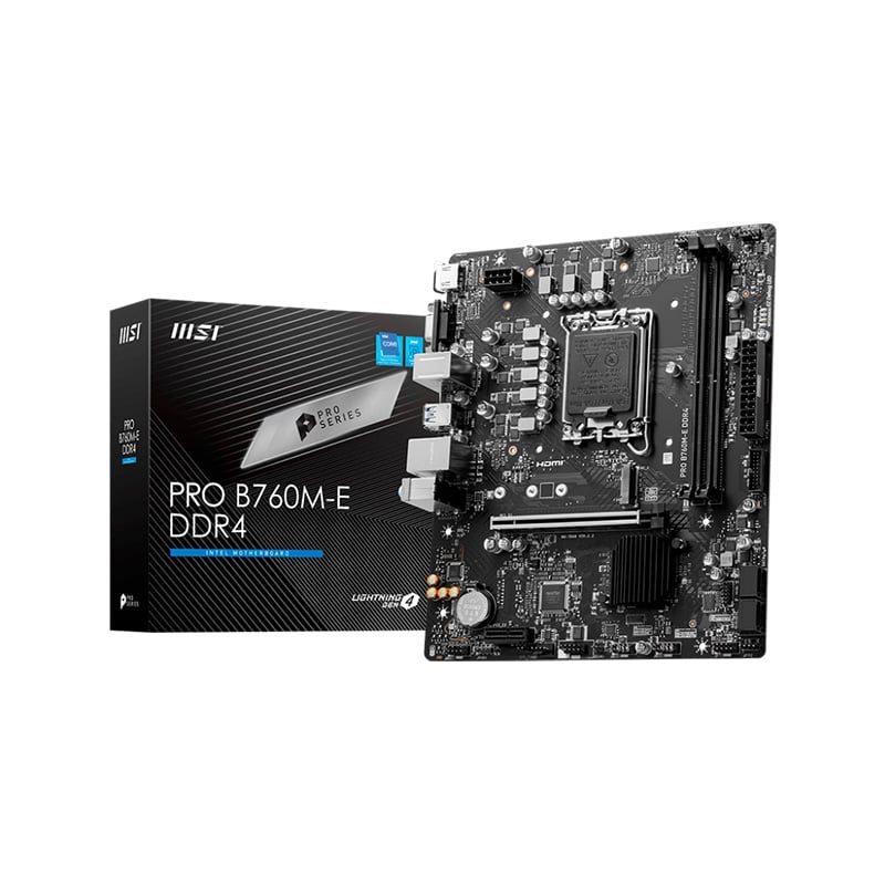 MOTHERBOARD MSI B760M-E PRO DDR4 1700