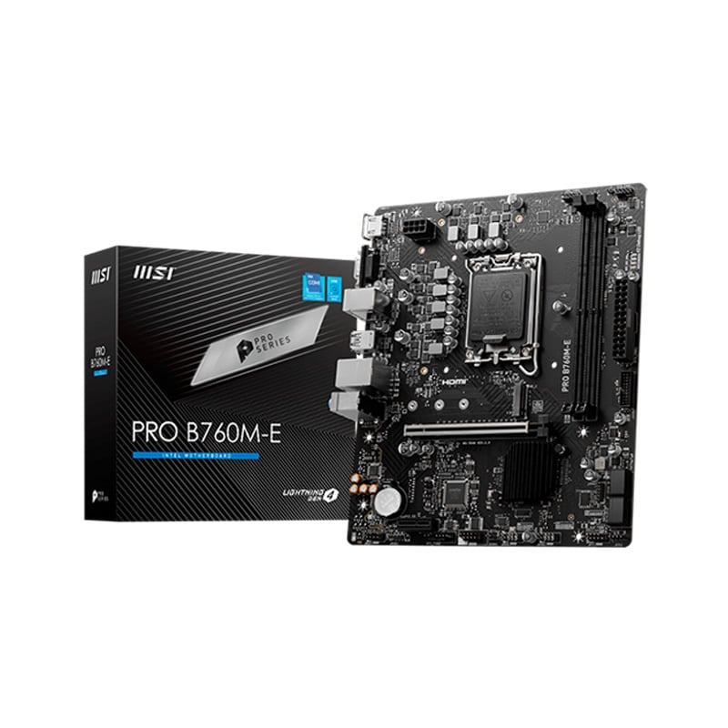 MOTHERBOARD MSI B760M-E PRO DDR5 1700