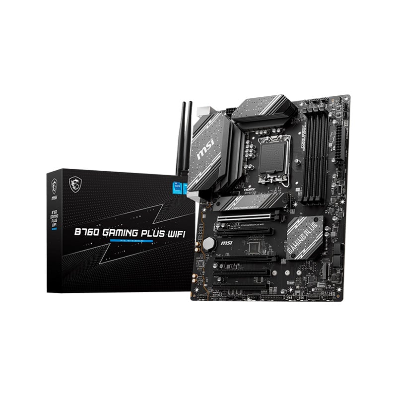 MOTHERBOARD MSI B760 GAMING PLUS WIFI DDR5 S1700