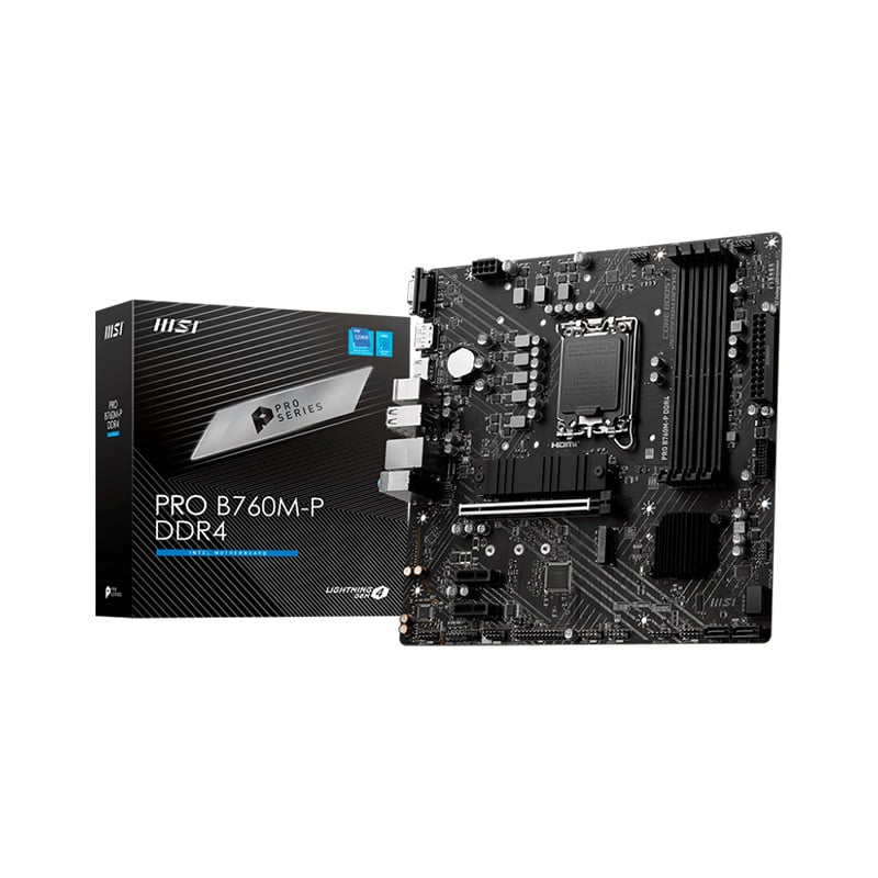 MOTHERBOARD MSI B760M-P PRO DDR4 S1700