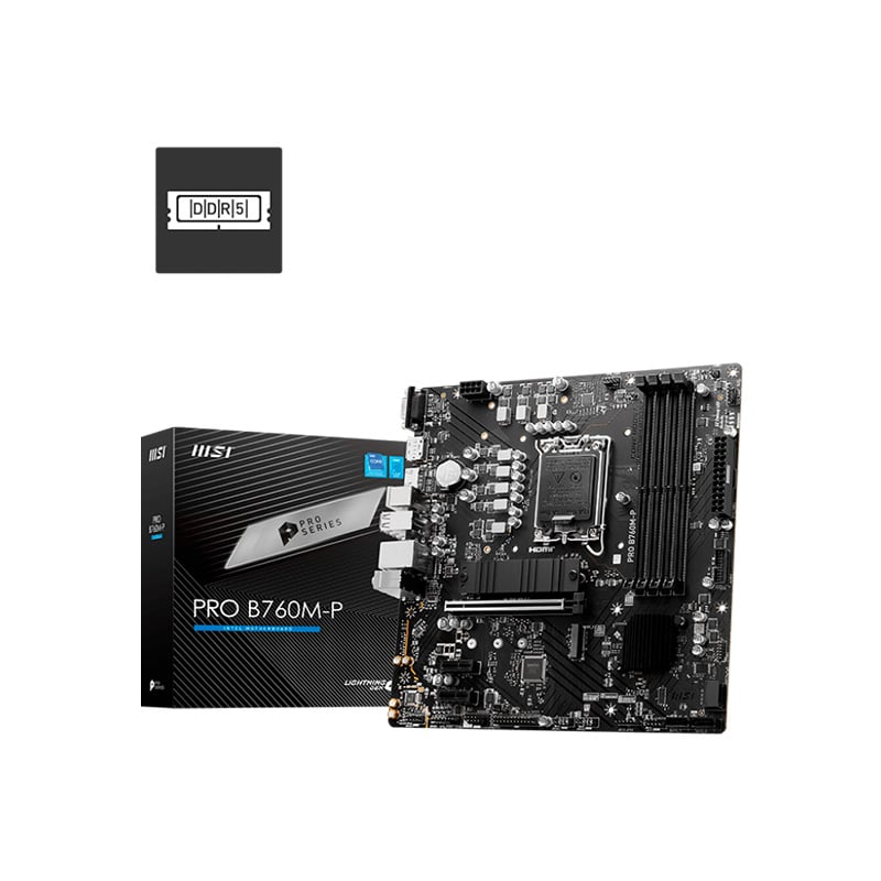 MOTHERBOARD MSI PRO B760M-P DDR5 S1700