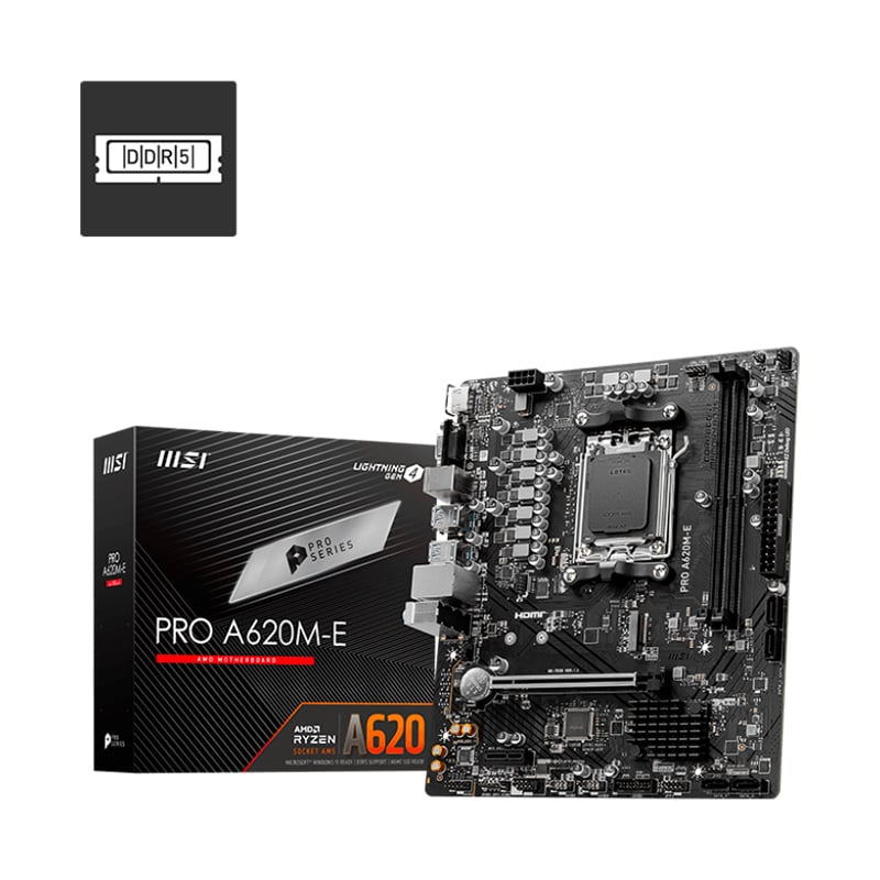 MOTHERBOARD MSI A620M-E PRO DDR5 AM5