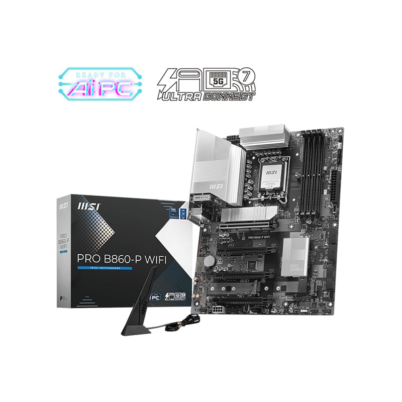 MOTHERBOARD MSI B860 GAMING PLUS WIFI DDR5 S1851