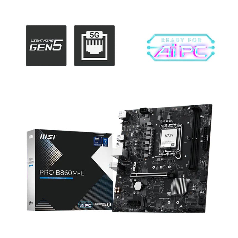 MOTHERBOARD MSI B860M-E PRO DDR5 S1851