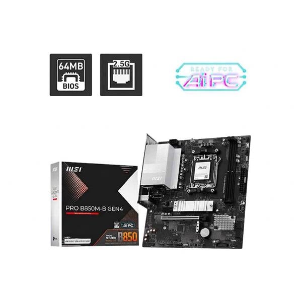 Motherboard Msi B850m-B Pro Am5 Ddr5