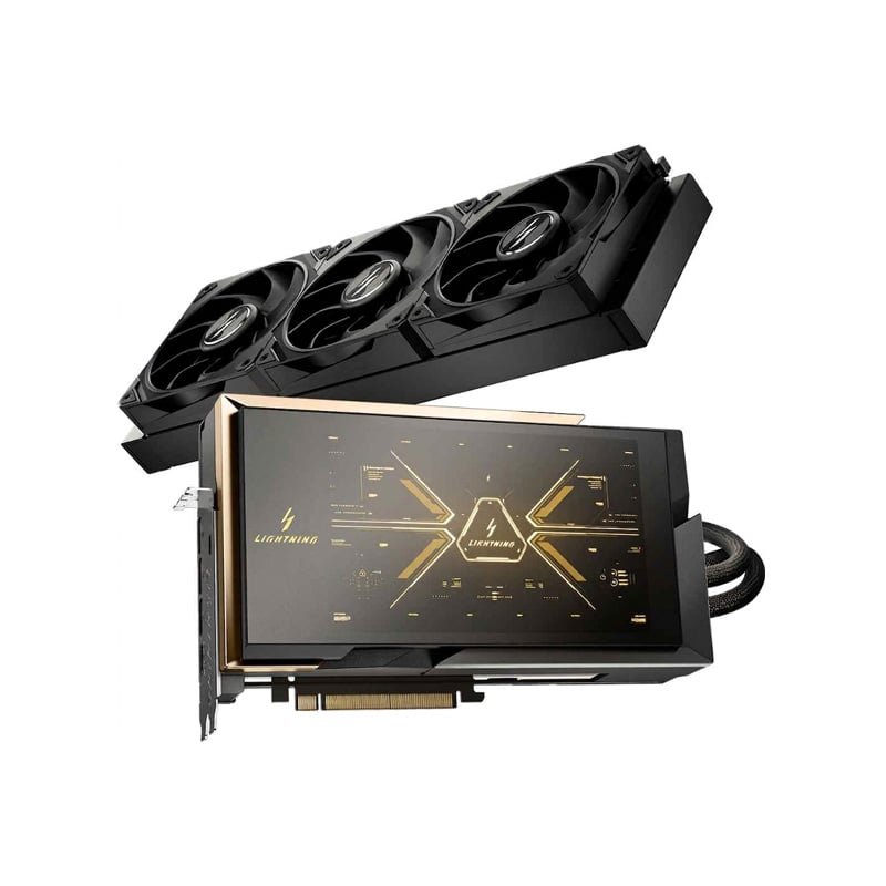 PLACA DE VIDEO MSI NVIDIA GEFORCE RTX 5090 LIGHTNING Z 32GB OC GDDR7