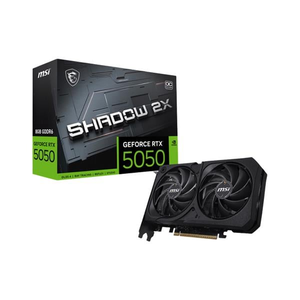 Placa de Video Msi Nvidia Geforce Rtx 5050 Shadow 2x 8gb Gddr6