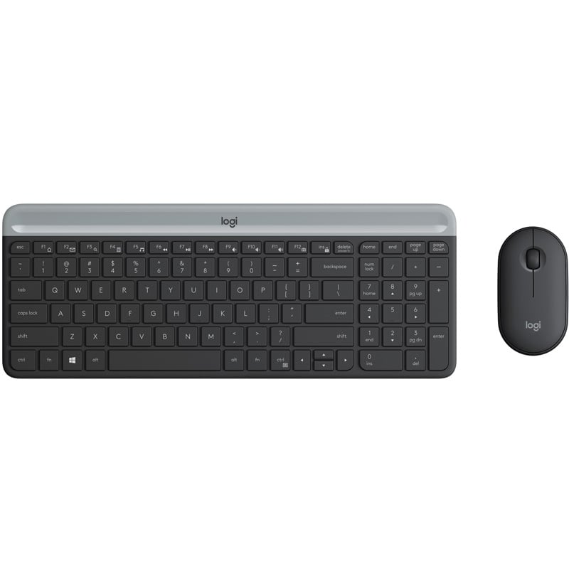 COMBO TECLADO Y MOUSE LOGITECH MK470 SLIM INALÁMBRICO