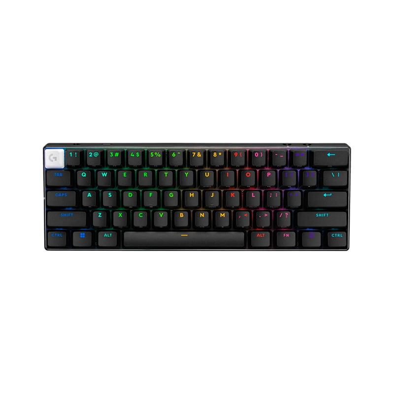 TECLADO LOGITECH PRO X 60 LIGHTSPEED BLACK - SWITCH OPTICO