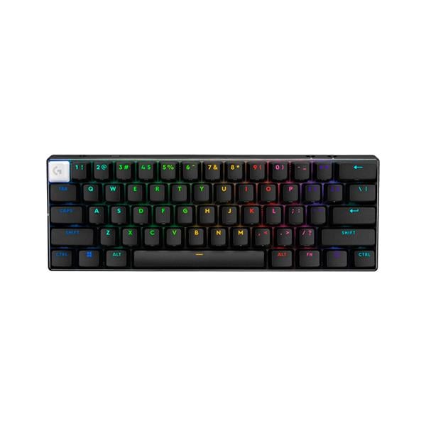 Teclado Logitech Pro X 60 Lightspeed Black - Switch Optico