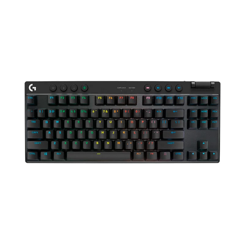 TECLADO LOGITECH PRO X TKL BLACK LIGHTSPEED INALAMBRICO
