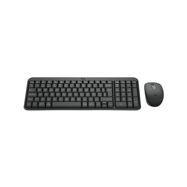 Teclado y Mouse Logitech Mk250 Inalámbrico Black