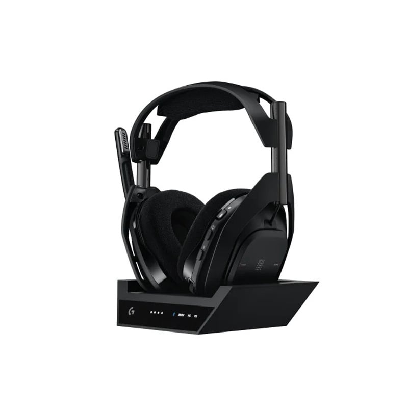 AURICULAR C/MIC LOGITECH ASTRO A50 BLACK GEN5 + BASE DE CARGA INALÁMBRICA - PC/PS5/XBOX S & X