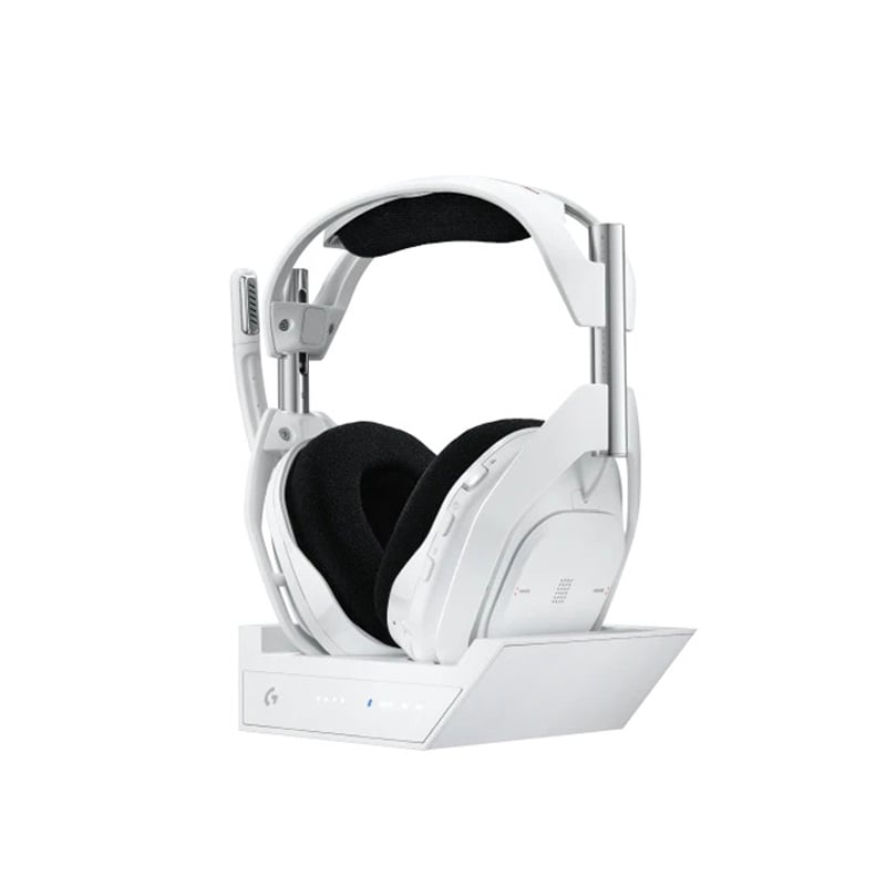 AURICULAR C/MIC LOGITECH ASTRO A50 WHITE GEN5 + BASE DE CARGA INALÁMBRICA - PC/PS5/XBOX