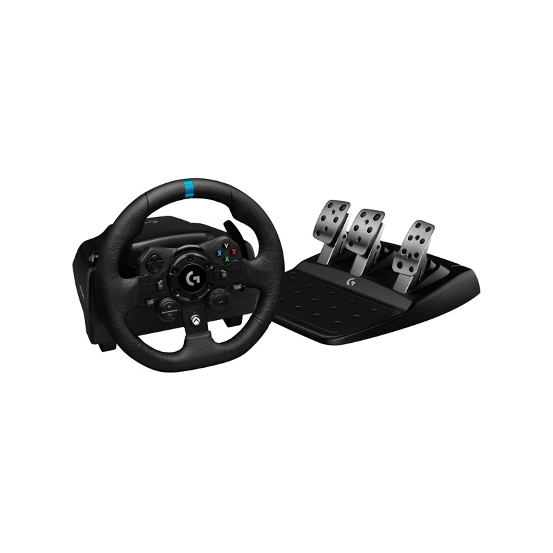 VOLANTE Y PEDALERA LOGITECH G923 RACING - XBOX SERIES S/ XBOX ONE / PLAYSTATION/ PC