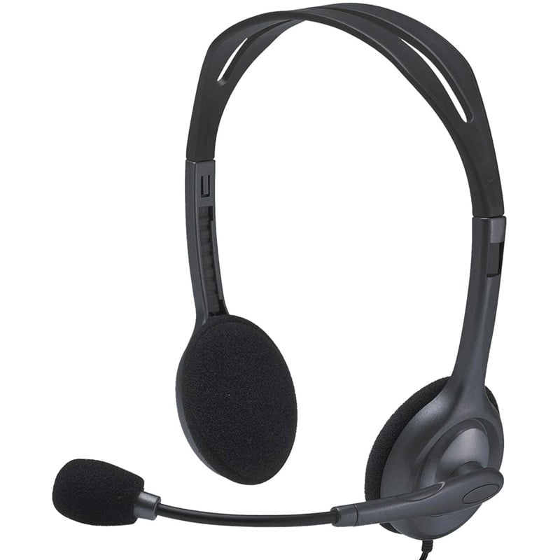 AURICULAR LOGITECH H111 BLACK CON MICROFONO