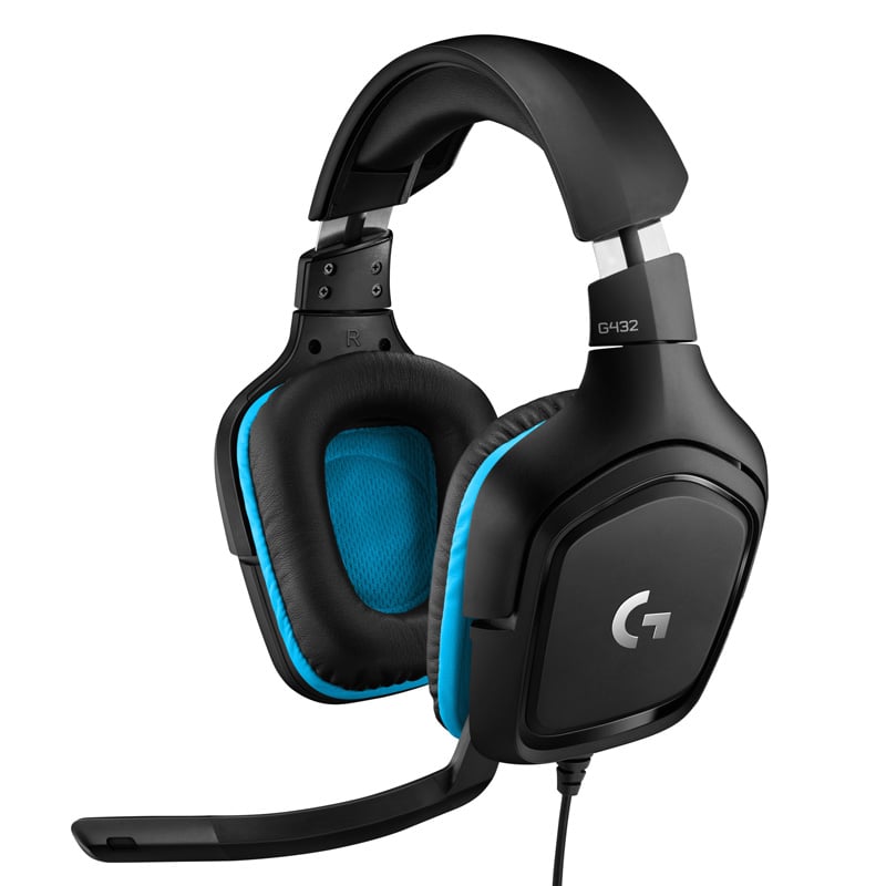 AURICULAR C/MIC LOGITECH G432 7.1 BLACK