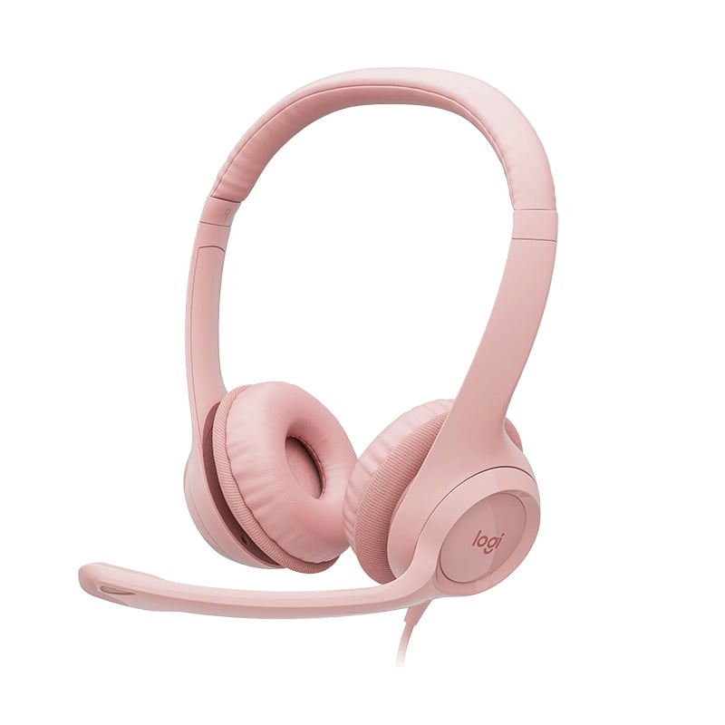 AURICULAR LOGITECH H390 USB ROSA