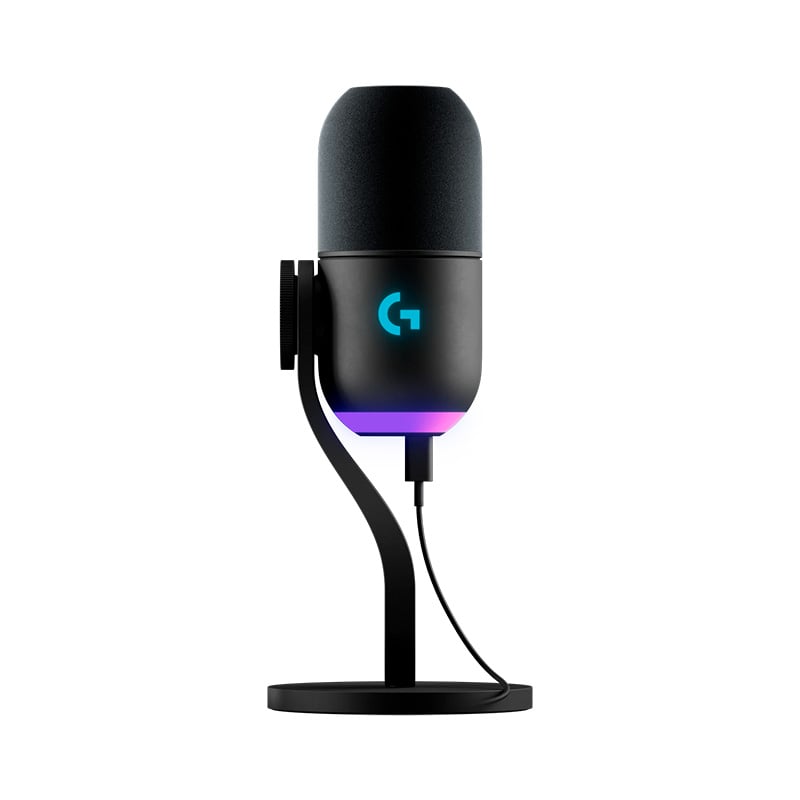MICROFONO LOGITECH YETI GX BLACK RGB LIGHTSYNC