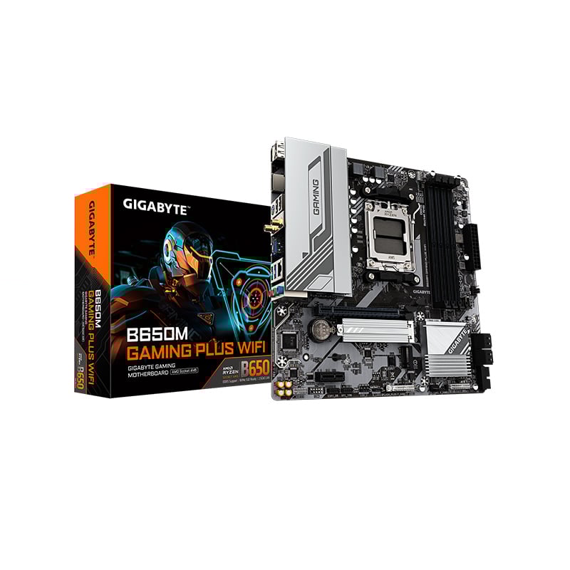 MOTHERBOARD GIGABYTE B650M GAMING PLUS WIFI DDR5 AM5