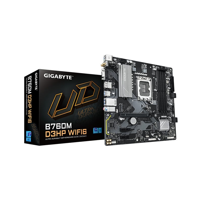 MOTHERBOARD GIGABYTE B760M D3HP WIFI6 DDR5 REV. 1.0 S1700