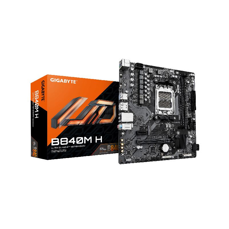MOTHERBOARD GIGABYTE B840M H DDR5 AM5