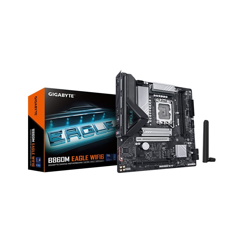 MOTHERBOARD GIGABYTE B860M EAGLE WIFI6 REV. 1.0 DDR5 S1851