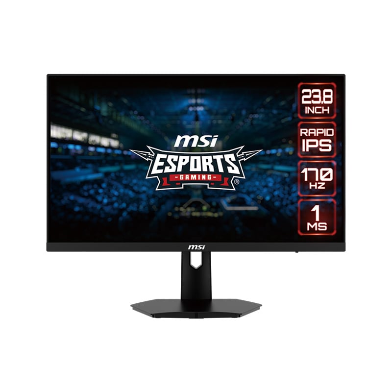 MONITOR GAMER LED IPS 24" MSI G244F E2 180HZ FHD 1MS - HDMI/DP
