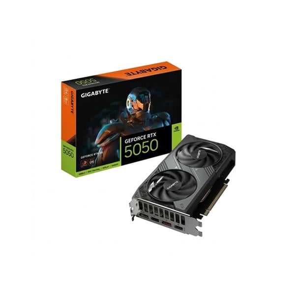 Placa de Video Gigabyte Nvidia Geforce Rtx 5050 Windforce 8gb Oc Gddr6