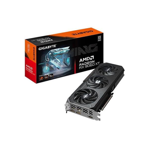 Placa de Video Amd Radeon Gigabyte Rx 9060 Xt Gaming Oc 8gb Gddr6