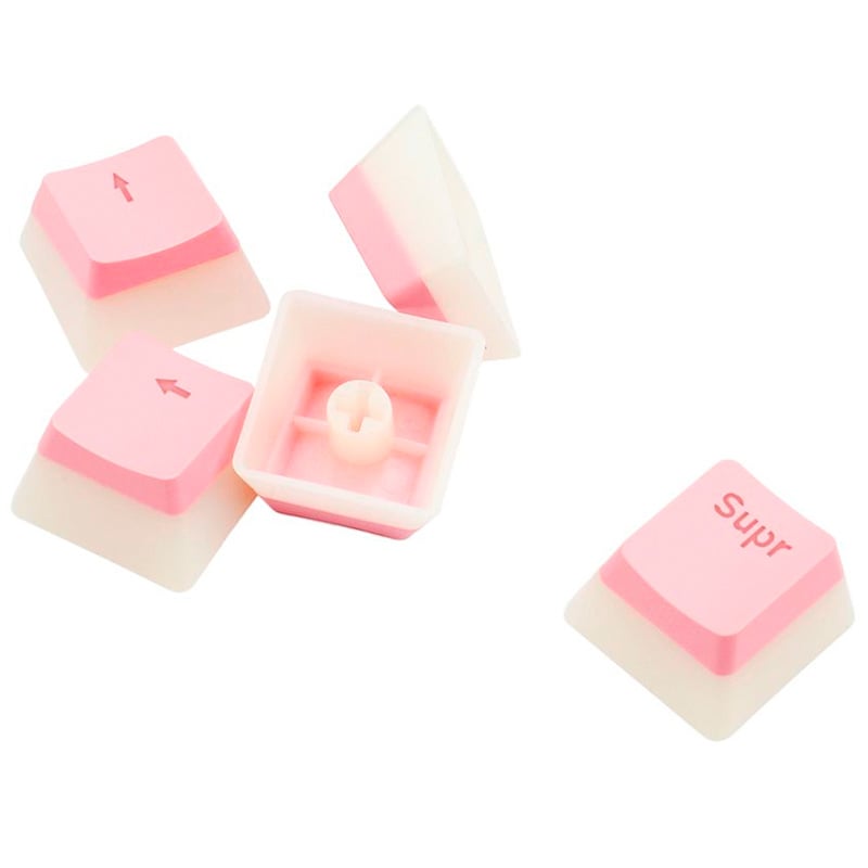 KIT TECLAS (KEYCAPS) REDRAGON A130P SCARAB ROSAS - ENGLISH