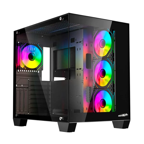 GABINETE SENTEY A35 BLACK FAN X4 ARGB - PWM