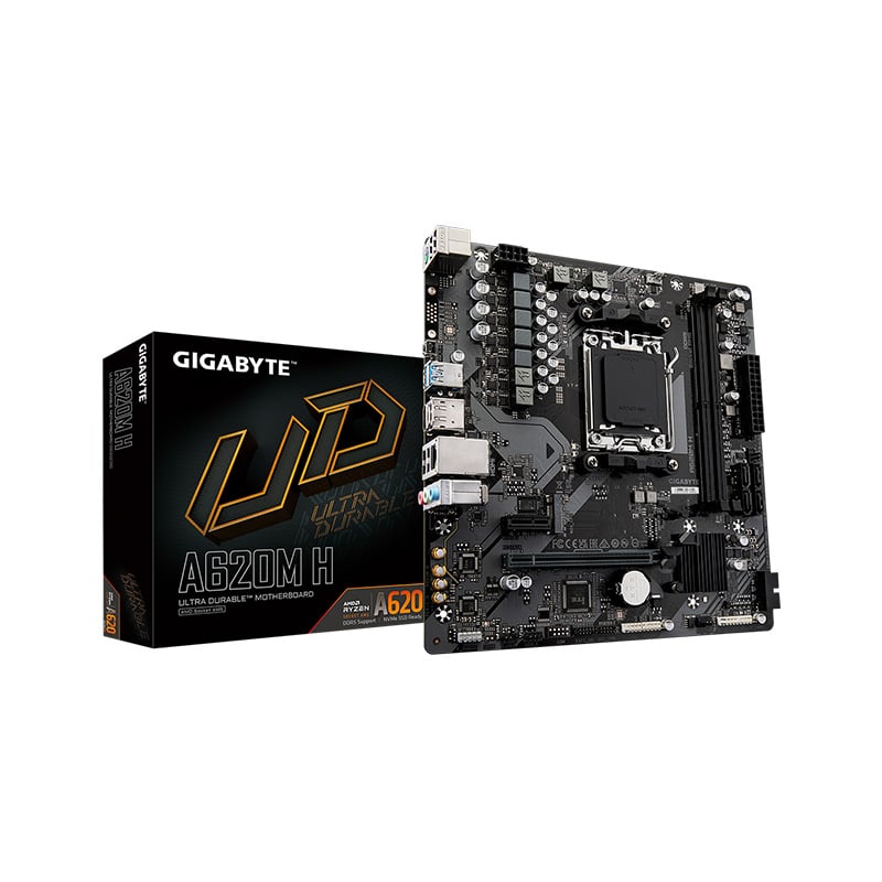 MOTHERBOARD GIGABYTE A620M-H AM5