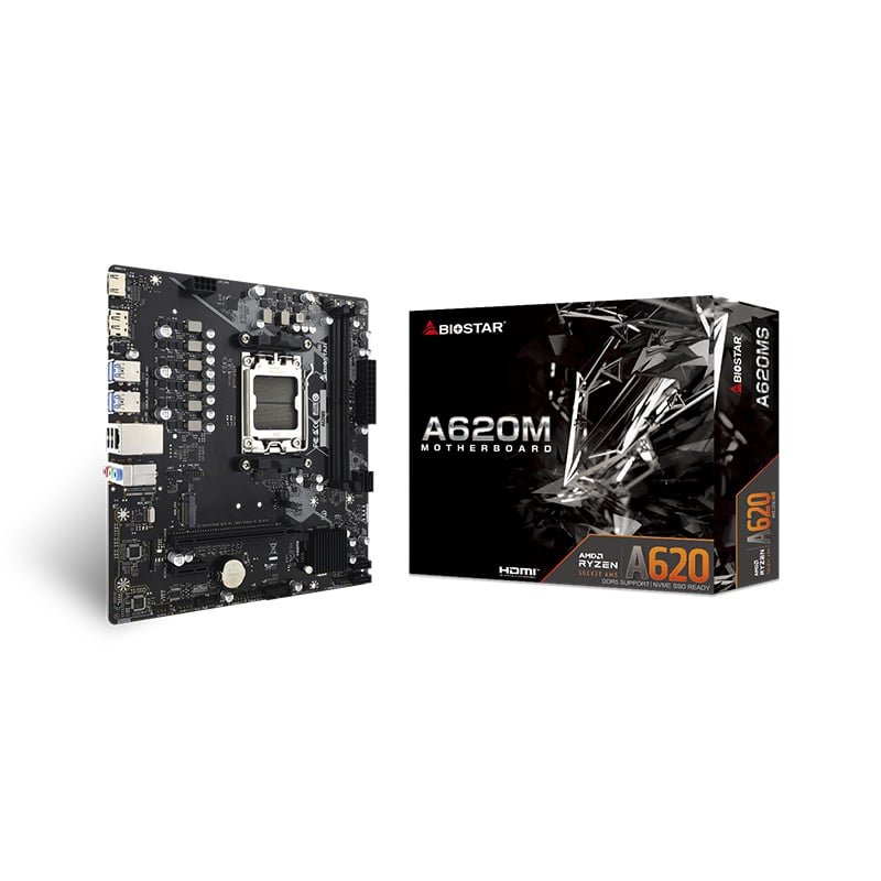 MOTHERBOARD BIOSTAR A620MS DDR5 AM5