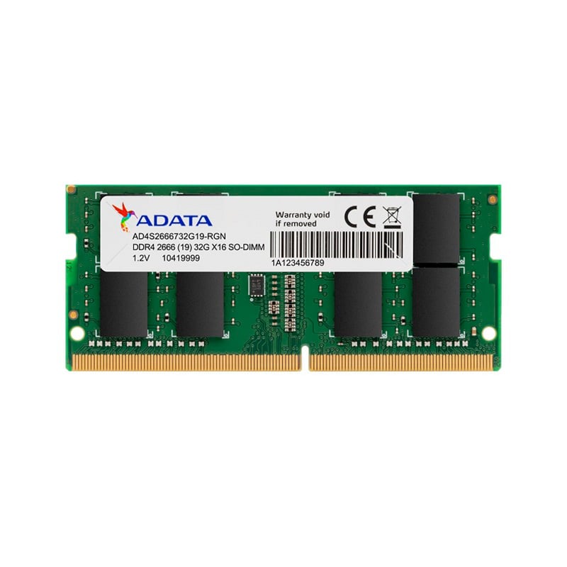 MEMORIA RAM SODIMM ADATA G19 8GB 2666 MHZ DDR4