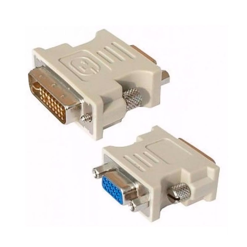 ADAPTADOR GENERICO DVI-I MACHO A VGA HEMBRA