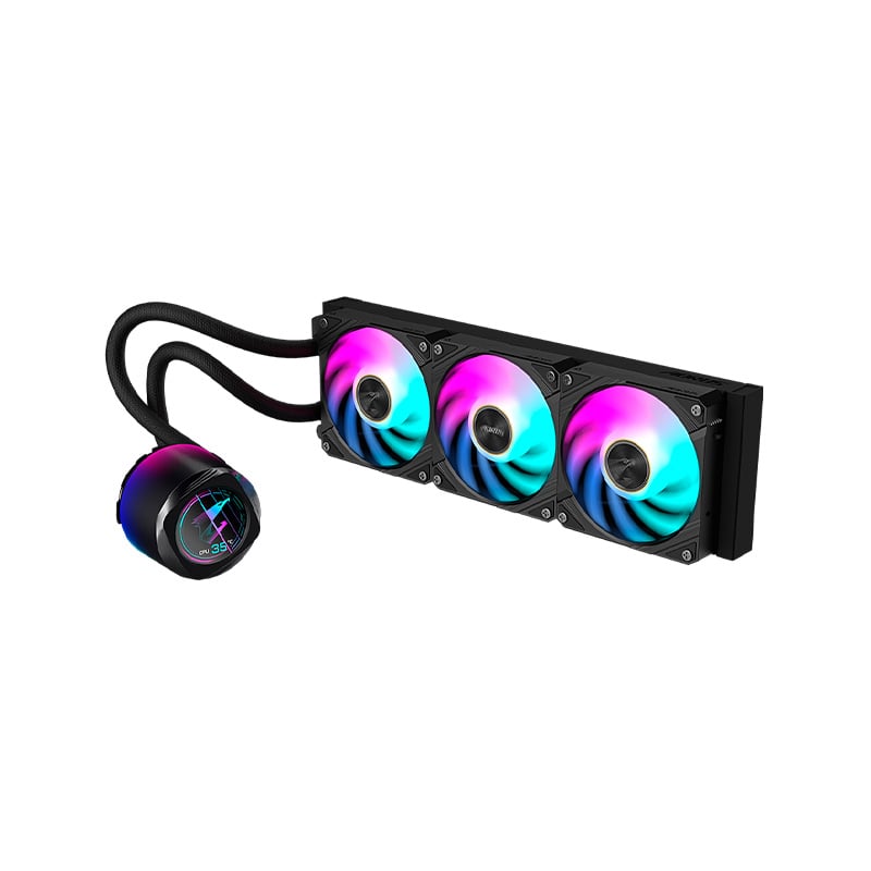 CPU WATER COOLER 360MM GIGABYTE AORUS WATERFORCE X II 360 ARGB