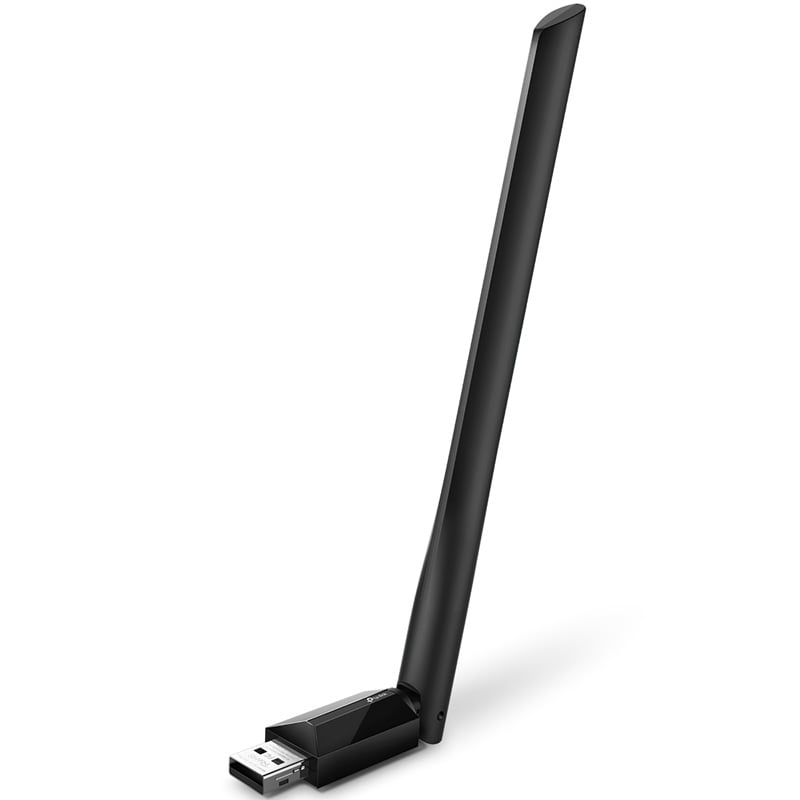 ADAPTADOR USB WIFI TP-LINK ARCHER T2U PLUS AC600 DUAL BAND 2.4 - 5GHZ 600MBPS