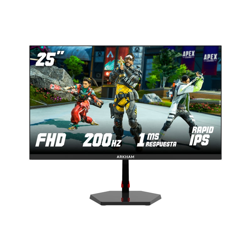 MONITOR LED IPS 25" ARKHAM GAMING FHD 200HZ 1MS FREESYNC